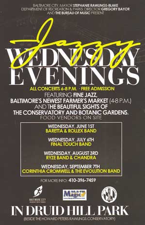 Druid Hill Park Wednesday Jazz